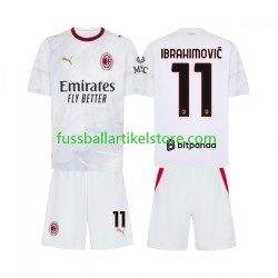 AC Mailand Auswärtsausrüstung Ibrahimovic 11 2026-2027 Kinder Set(Trikot und Hose) S/S