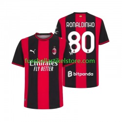 AC Mailand Heimausrüstung Ronaldinho 80 2026-2027 Herren Trikot S/S