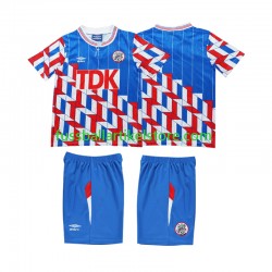 Ajax Amsterdam Auswärtsausrüstung Retro 1989 1990 Kinder Set(Trikot und Hose) L/S