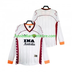 AS Rom Auswärtsausrüstung Retro 1999 2000 Herren Trikot L/S