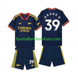 Arsenal Auswärtsausrüstung Bruno Guimaraes 39 2026-2027 Kinder Set(Trikot und Hose) S/S
