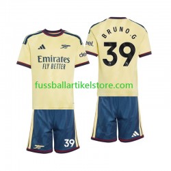 Arsenal Ausweichausrüstung Bruno Guimaraes 39 2026-2027 Kinder Set(Trikot und Hose) S/S