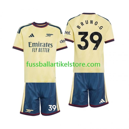 Arsenal Ausweichausrüstung Bruno Guimaraes 39 2026-2027 Kinder Set(Trikot und Hose) S/S