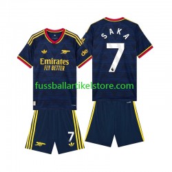 Arsenal Auswärtsausrüstung Bukayo Saka 7 2026-2027 Kinder Set(Trikot und Hose) S/S