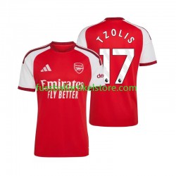 Arsenal Heimausrüstung Christos Tzolis 17 2026-2027 Herren Trikot S/S