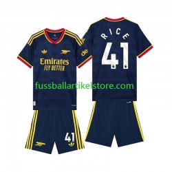 Arsenal Auswärtsausrüstung Declan Rice 41 2026-2027 Kinder Set(Trikot und Hose) S/S