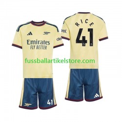 Arsenal Ausweichausrüstung Declan Rice 41 2026-2027 Kinder Set(Trikot und Hose) S/S