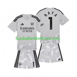 Arsenal Heimausrüstung Torwart David Raya 1 2026-2027 Kinder Set(Trikot und Hose) S/S