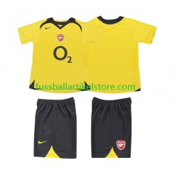 Arsenal Auswärtsausrüstung Retro 2005 2006 Kinder Set(Trikot und Hose) S/S