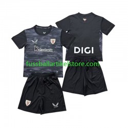 Athletic Bilbao Heimausrüstung Torwart 2026-2027 Kinder Set(Trikot und Hose) S/S