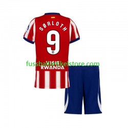 Atlético Madrid Heimausrüstung Alexander Sorloth 9 2026-2027 Kinder Set(Trikot und Hose) S/S