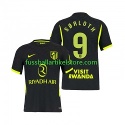 Atlético Madrid Auswärtsausrüstung Alexander Sorloth 9 2026-2027 Herren Trikot S/S