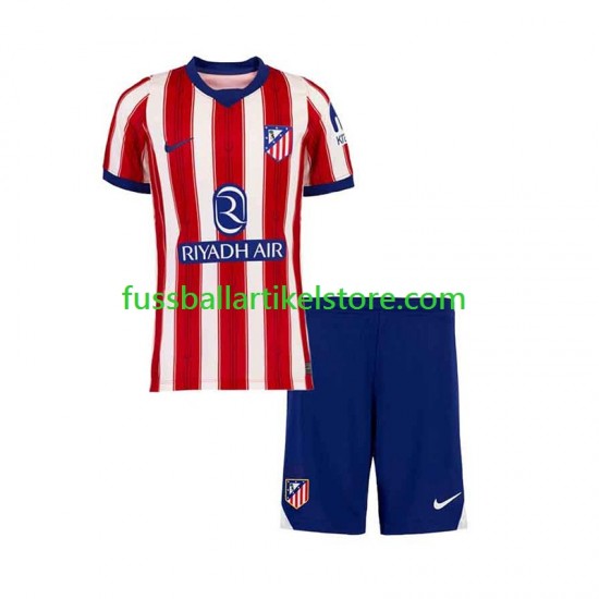 Atlético Madrid Heimausrüstung 2026-2027 Kinder Set(Trikot und Hose) S/S