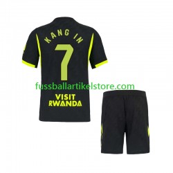 Atlético Madrid Auswärtsausrüstung Lee Kang-in 7 2026-2027 Kinder Set(Trikot und Hose) S/S