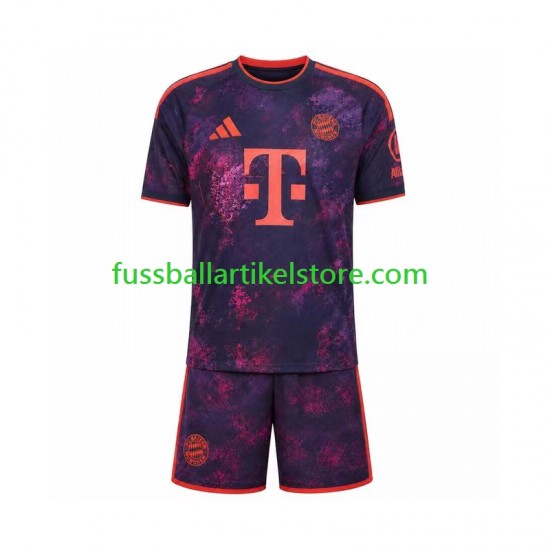 FC Bayern München Ausweichausrüstung 2026-2027 Kinder Set(Trikot und Hose) S/S