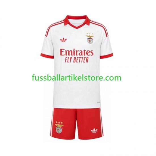 Benfica Auswärtsausrüstung 2026-2027 Kinder Set(Trikot und Hose) S/S