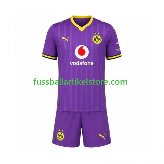 Borussia Dortmund Ausweichausrüstung 2026-2027 Kinder Set(Trikot und Hose) S/S