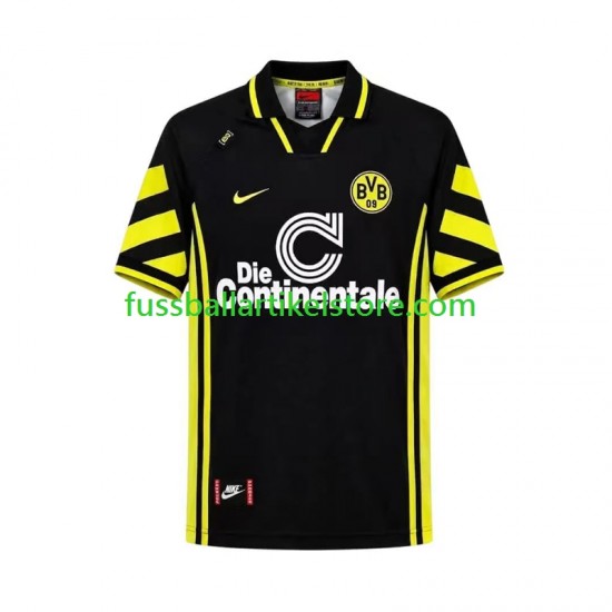 Borussia Dortmund Auswärtsausrüstung Retro 1996 Herren Trikot S/S