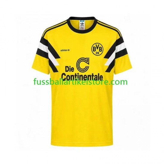 Borussia Dortmund Heimausrüstung Retro 1989 Herren Trikot S/S