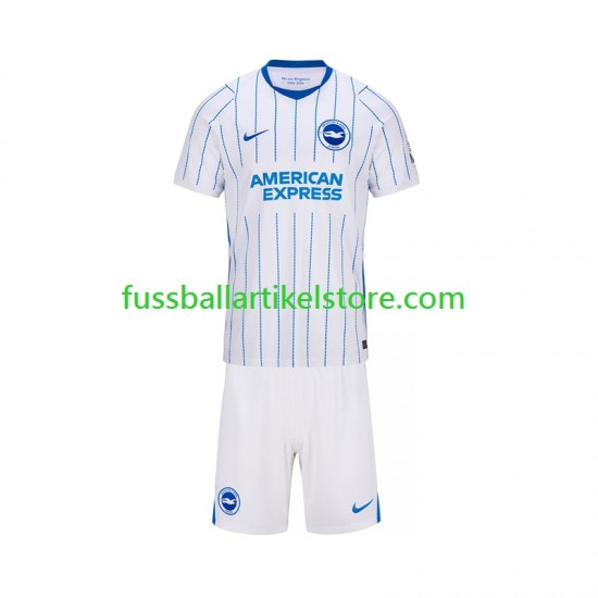 Brighton Hove Albion Auswärtsausrüstung 2026-2027 Kinder Set(Trikot und Hose) S/S