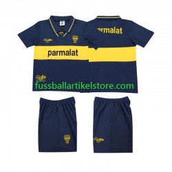 Boca Juniors Heimausrüstung Retro 1993 1995 Kinder Set(Trikot und Hose) S/S