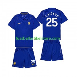 Chelsea Heimausrüstung Moises Caicedo 25 2026-2027 Kinder Set(Trikot und Hose) S/S