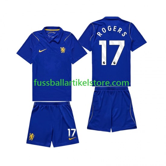 Heimausrüstung Chlesea Morgan Rogers 17 2026-2027 Kinder Set(Trikot und Hose) S/S