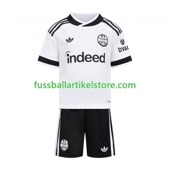 Eintracht Frankfurt Auswärtsausrüstung 2026-2027 Kinder Set(Trikot und Hose) S/S