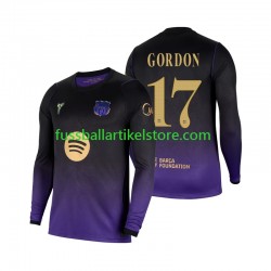 FC Barcelona Auswärtsausrüstung Anthony Gordon 17 2026-2027 Herren Trikot L/S