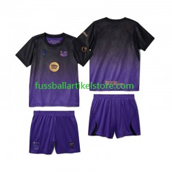 FC Barcelona Auswärtsausrüstung 2026-2027 Kinder Set(Trikot und Hose) S/S