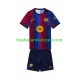 FC Barcelona Heimausrüstung 2026-2027 Kinder Set(Trikot und Hose) S/S