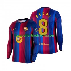 FC Barcelona Heimausrüstung Pedri 8 2026-2027 Herren Trikot L/S