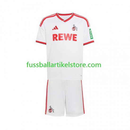 FC Köln Heimausrüstung 2026-2027 Kinder Set(Trikot und Hose) S/S