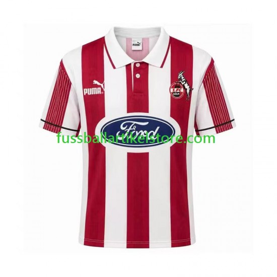 FC Köln Heimausrüstung Retro 1995 1996 Herren Trikot S/S