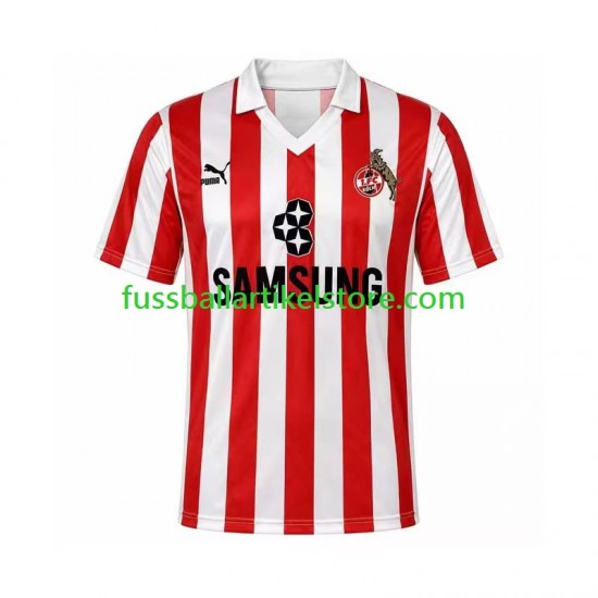 FC Köln Ausweichausrüstung Retro 1988 1989 Herren Trikot S/S