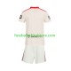 FC Sevilla Heimausrüstung Retro 2025-2026 Kinder Set(Trikot und Hose) S/S