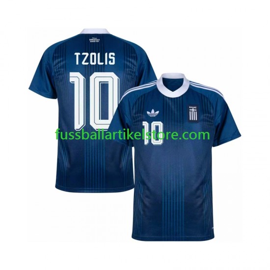 Griechenland Auswärtsausrüstung Christos Tzolis 17 2026-2027 Herren Trikot S/S