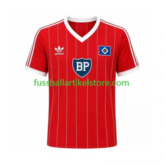 Hamburger SV Auswärtsausrüstung Retro 1984 Herren Trikot S/S