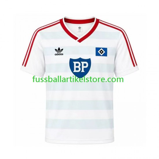 Hamburger SV Auswärtsausrüstung Retro 1986 Herren Trikot S/S