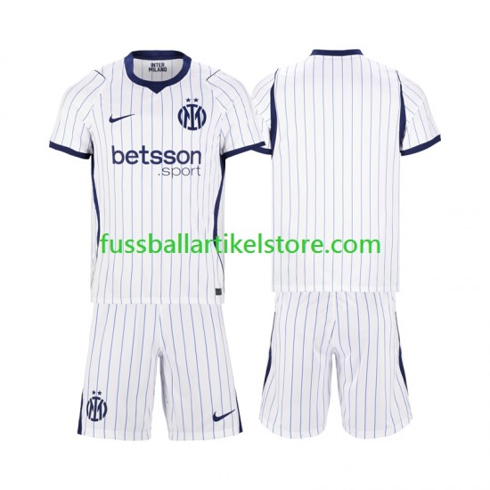 Inter Mailand Auswärtsausrüstung 2026-2027 Kinder Set(Trikot und Hose) S/S