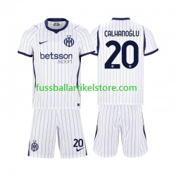 Inter Mailand Auswärtsausrüstung Hakan Calhanoglu 20 2026-2027 Kinder Set(Trikot und Hose) S/S