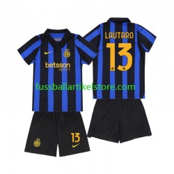 Inter Mailand Heimausrüstung Lautaro Martinez 13 2026-2027 Kinder Set(Trikot und Hose) S/S