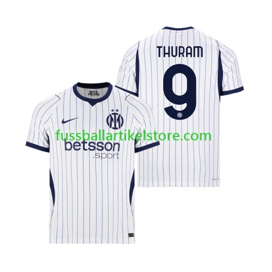 Inter Mailand Auswärtsausrüstung Marcus Thuram 9 2026-2027 Herren Trikot S/S