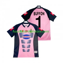 Juventus Turin Auswärtsausrüstung Torwart Buffon 1 Retro 2002-2003 Herren Trikot S/S