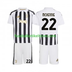 Juventus Turin Heimausrüstung Weston McKennie 22 2026-2027 Kinder Set(Trikot und Hose) S/S