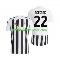 Juventus Turin Heimausrüstung Weston McKennie 22 2026-2027 Herren Trikot S/S