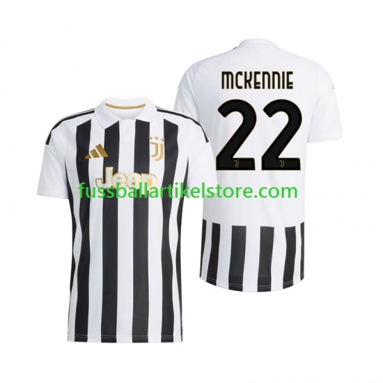 Juventus Turin Heimausrüstung Weston McKennie 22 2026-2027 Herren Trikot S/S