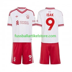 Liverpool Auswärtsausrüstung Alexander Isak 9 2026-2027 Kinder Set(Trikot und Hose) S/S