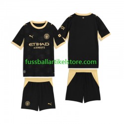 Manchester City Auswärtsausrüstung 2026-2027 Kinder Set(Trikot und Hose) S/S