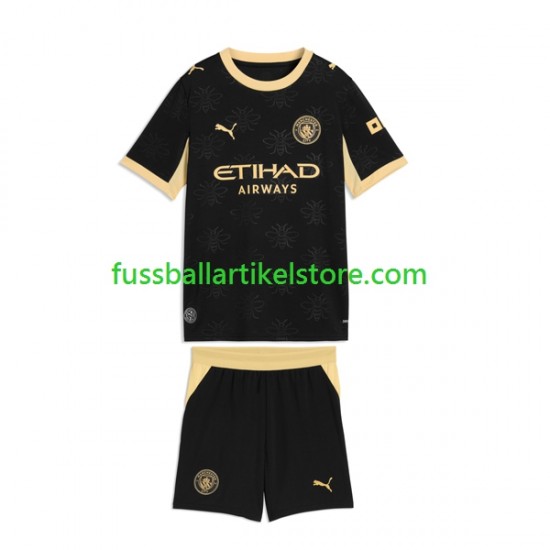 Manchester City Auswärtsausrüstung 2026-2027 Kinder Set(Trikot und Hose) S/S